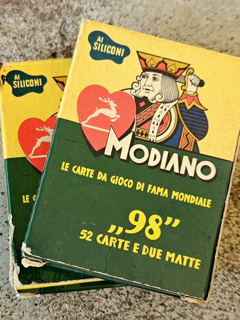 Modiano Playing Cards Italian Collectible
